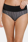 Zivame Anti-Microbial High Rise Full Coverage Tummy Tucker Hipster Panty (Pack of 2) - Multicolor — thumbnail 2